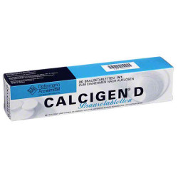 CALCIGEN D 600mg/400 I.E. (20 stk) – PZN 1518704