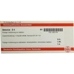 Aesculus D 4 Ampullen (10X1 ml) – PZN 2825704