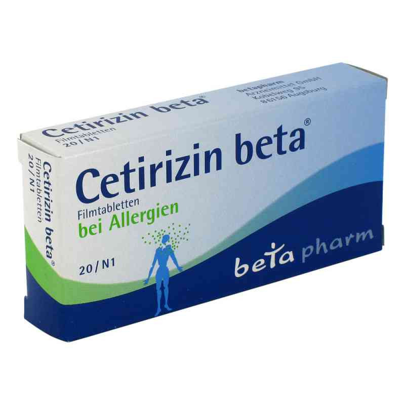 Cetirizin beta (20 stk) – PZN 2156870