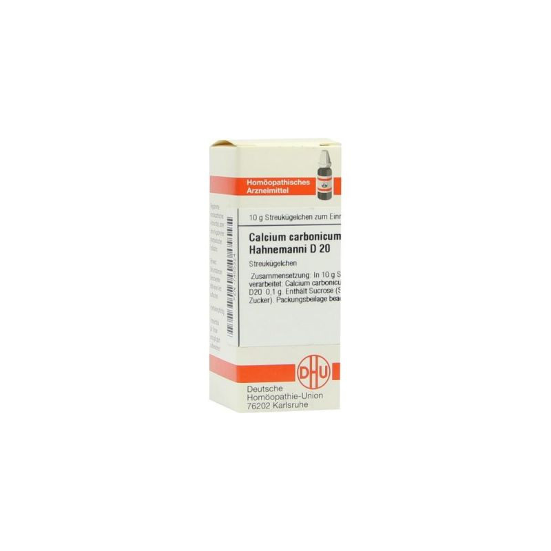 Calcium Carbonicum D 20 Globuli Hahnemanni (10 g) – PZN 7455324