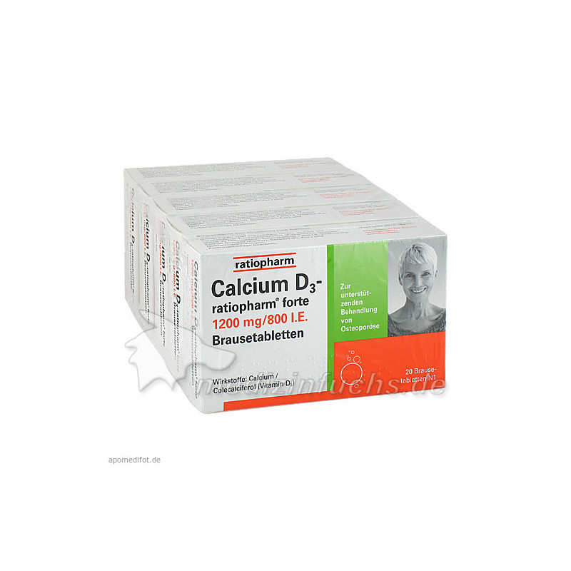 Calcium D3-ratiopharm forte, 100 ST – PZN 6784729
