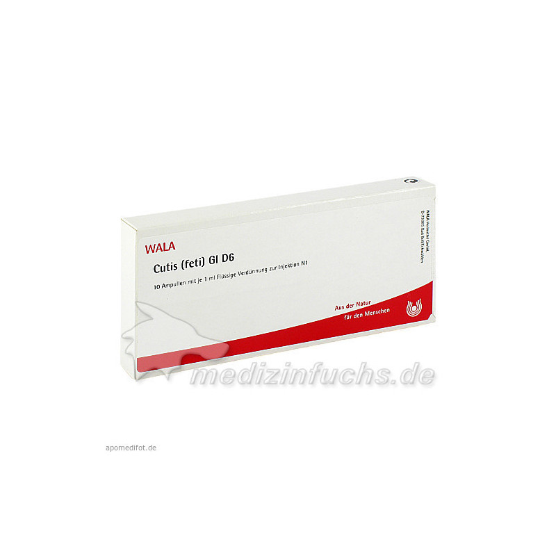 CUTIS (FETI) GL D 6, 10X1 ML – PZN 2831171