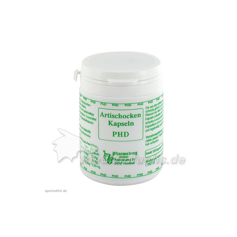 Artischocken Kapseln, 180 ST – PZN 2519634
