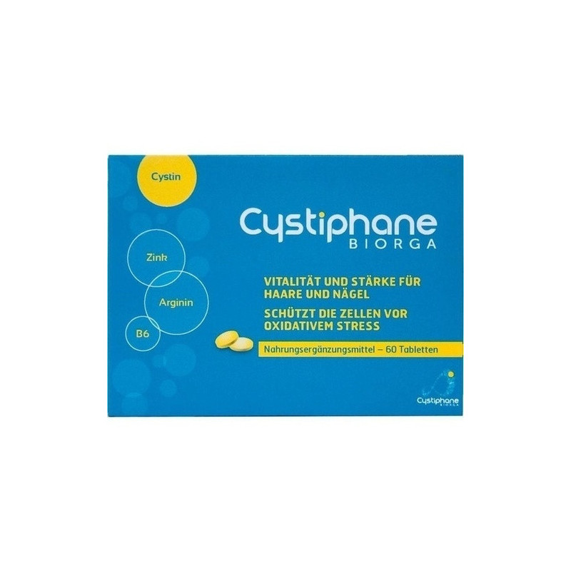 Cystiphane Biorga starke vitale Haare und Nägel, 60 ST – PZN 11369412