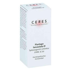 Ceres Plantago lanceolata Urtinktur (20 ml) – PZN 200874