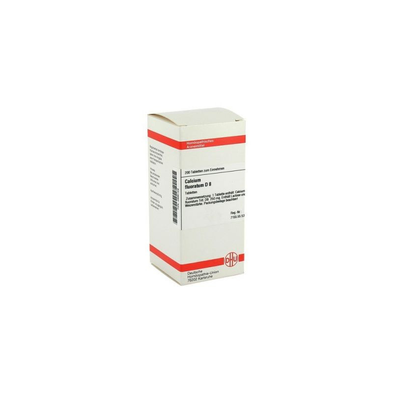 Calcium Fluoratum D 8 Tabletten (200 stk) – PZN 2895159