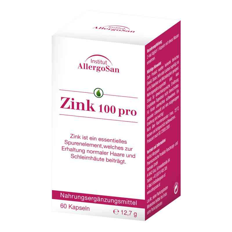 Allergosan Zink 100 pro Kapseln (60 stk) – PZN 11118029