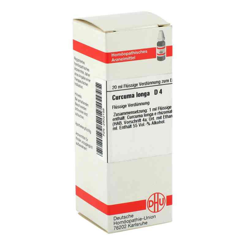 Curcuma Longa D 4 Dilution (20 ml) – PZN 2802198
