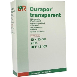 Curapor transparent Wundverband steril 10x15cm, 25 ST – PZN 2914098