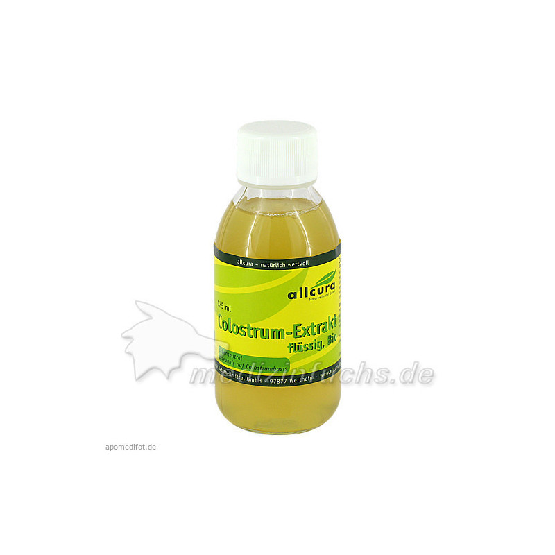 Colostrum Extrakt flüssig Bio, 125 ML – PZN 321566