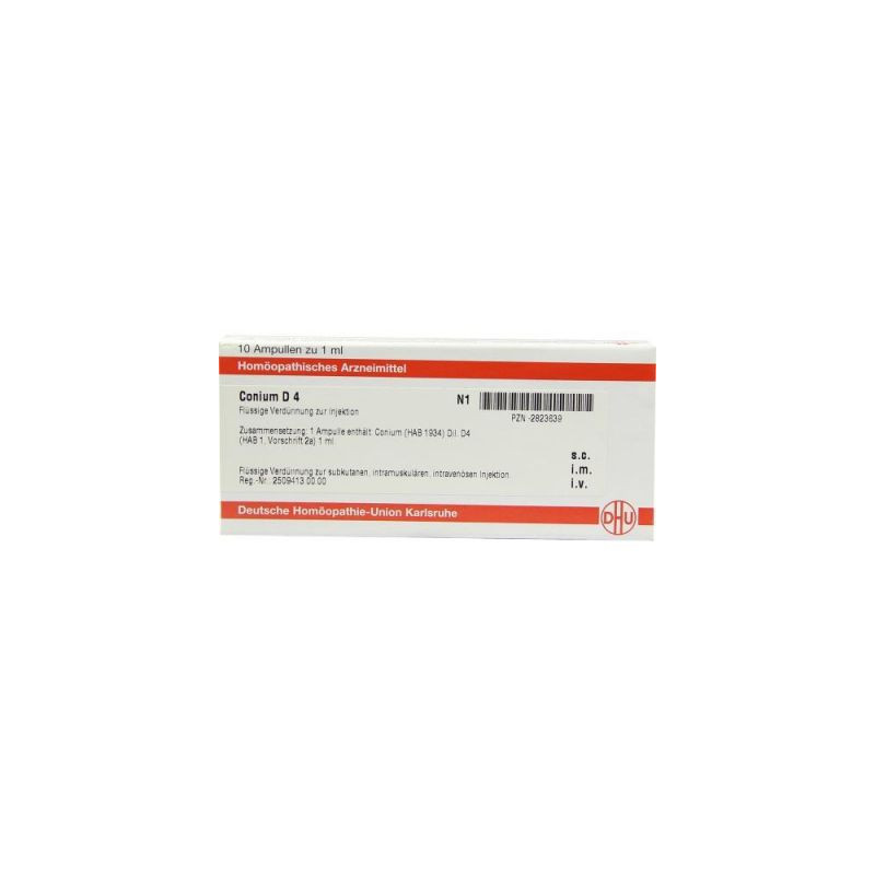 Conium D 4 Ampullen (10X1 ml) – PZN 2823639