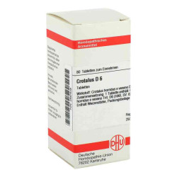 Crotalus D 6 Tabletten (80 stk) – PZN 2897508