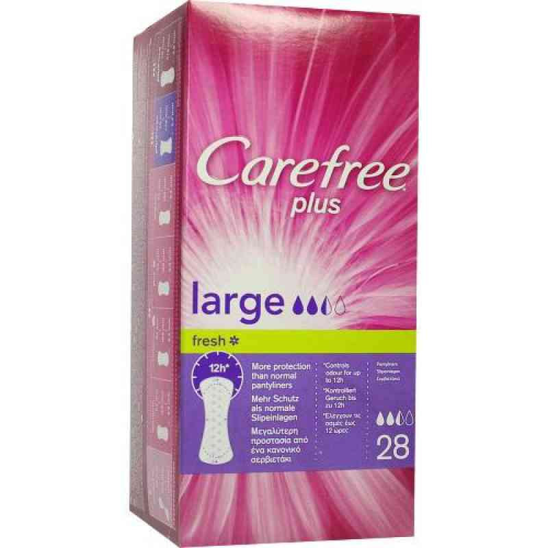 Carefree large maxi fresh Slipeinlagen (28 stk) – PZN 5124310
