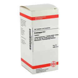 Crataegus D 3 Tabletten (200 stk) – PZN 2897365