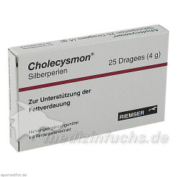 Cholecysmon Silberperlen, 25 ST – PZN 1217919