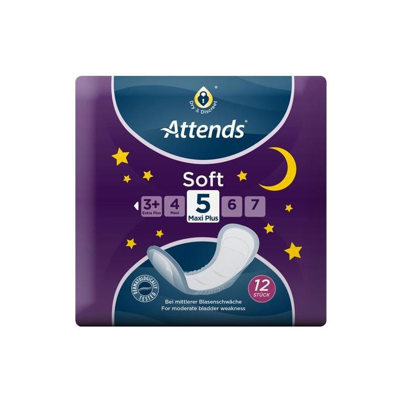 Attends Soft 5 Maxi Plus, 12 ST – PZN 3109743