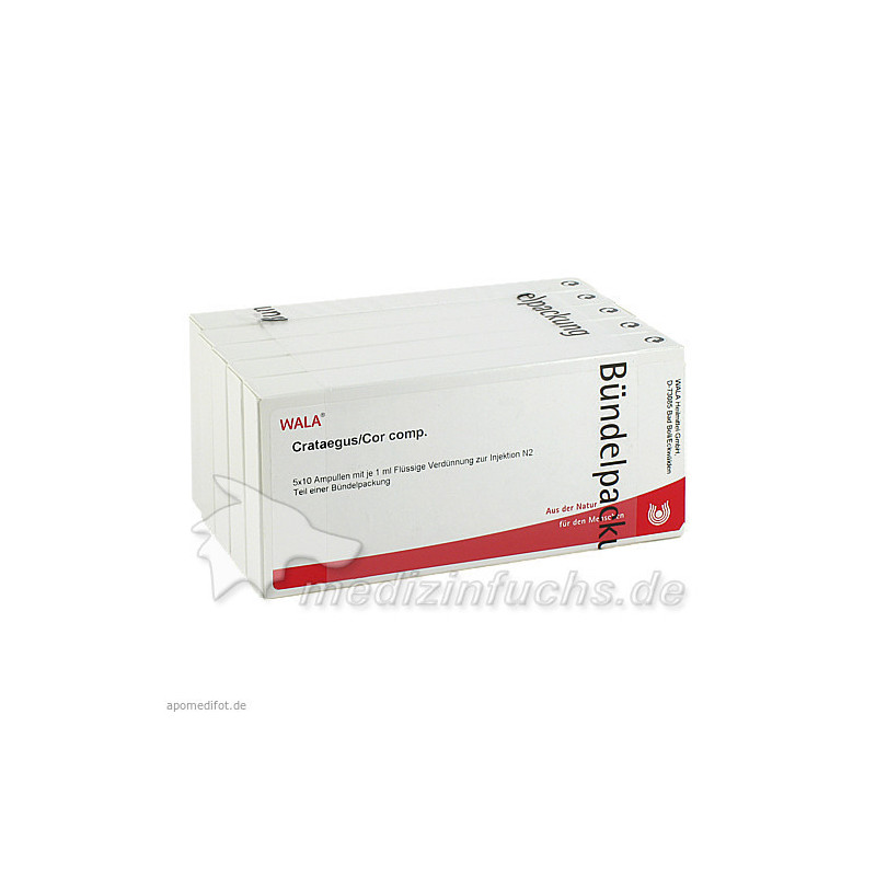 CRATAEGUS/COR COMP, 50X1 ML – PZN 2085555