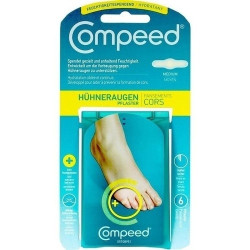 Compeed feuchtigkeitsspendende Hühneraugenpflaster, 6 ST – PZN 9289700