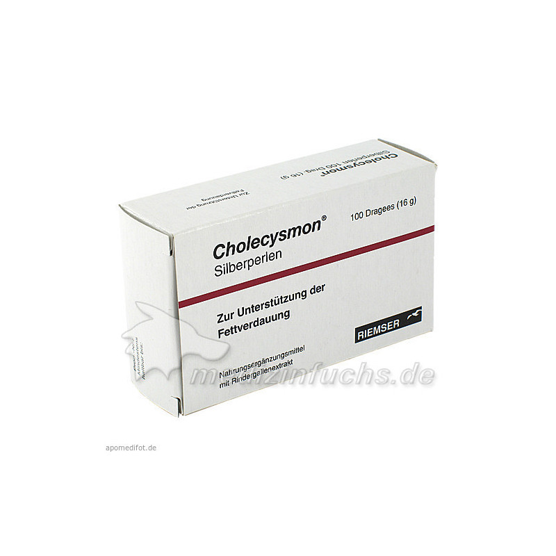 Cholecysmon Silberperlen, 100 ST – PZN 1218221