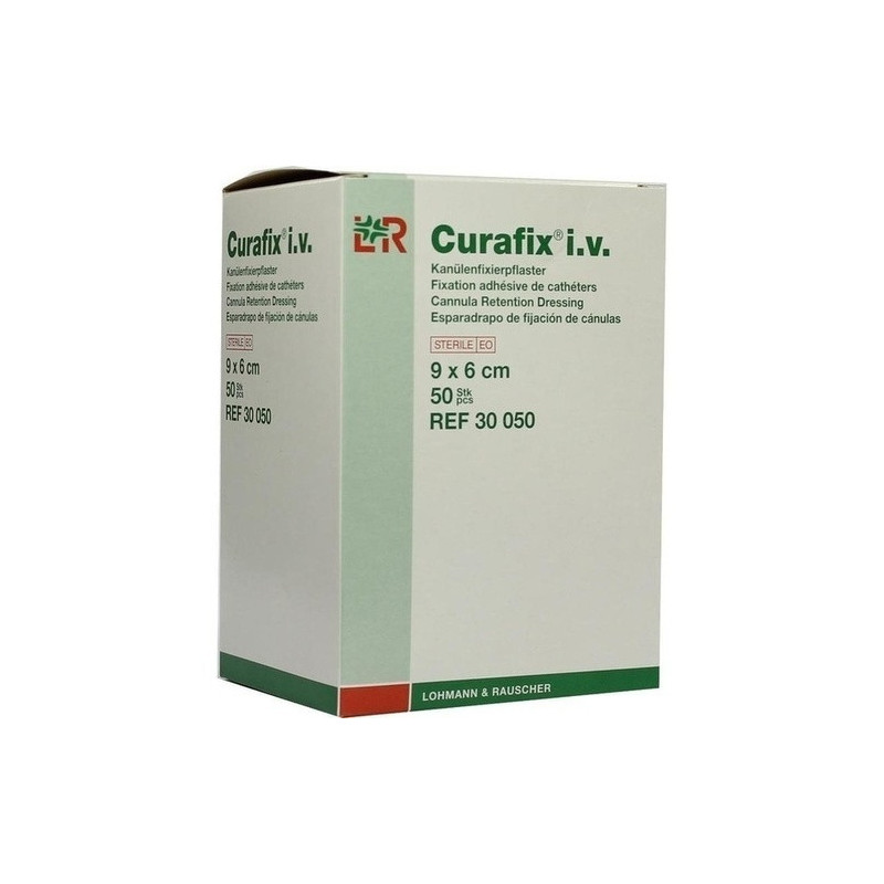 Curafix i.v. steril 9x6cm, 50 ST – PZN 6055120