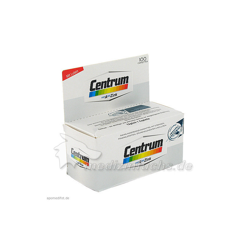 Centrum A-Zink + FloraGlo Lutein Capletten, 100 ST – PZN 157931