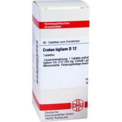 Croton Tiglium D 12 Tabletten (80 stk) – PZN 7166040