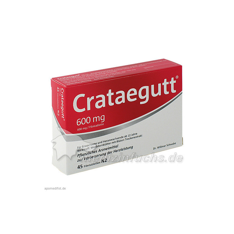 Crataegutt 600mg, 45 ST – PZN 4394852