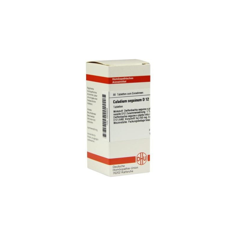 Caladium Seguinum D 12 Tabletten (80 stk) – PZN 2626956