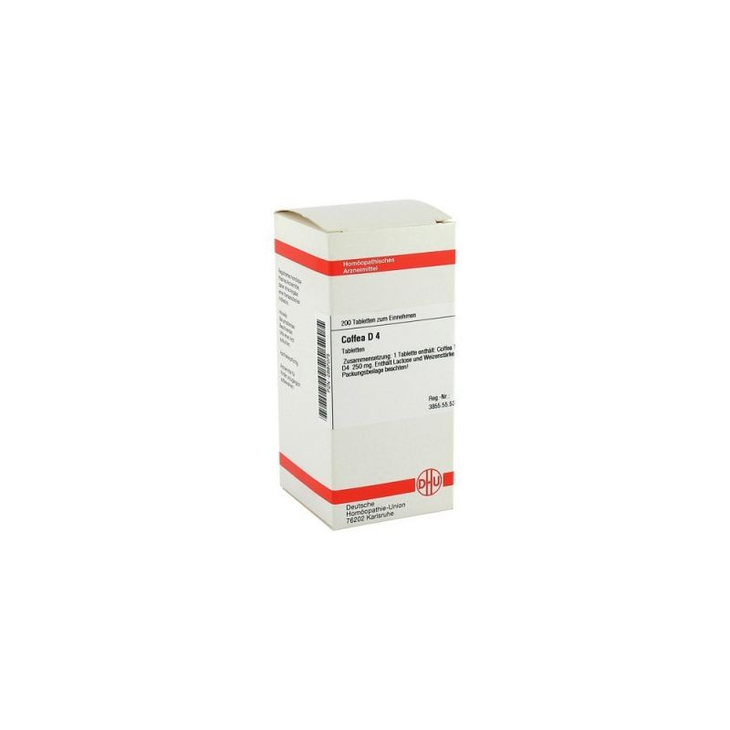 Coffea D 4 Tabletten (200 stk) – PZN 2897075