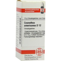 Ceanothus Americanus D 12 Globuli (10 g) – PZN 7455844