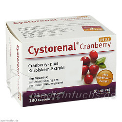Cystorenal Cranberry plus, 180 ST – PZN 1174860