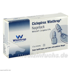 Ciclopirox Winthrop Nagellack, 1.5 G – PZN 4464334