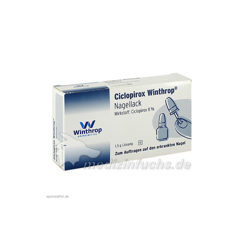 Ciclopirox Winthrop Nagellack, 1.5 G – PZN 4464334