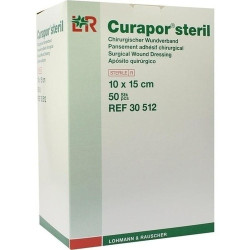 CURAPOR Wundverband steril chirurgisch 10x15 cm, 50 ST – PZN 7299605