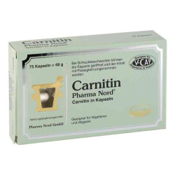Carnitin Pharma Nord Kapseln (75 stk) – PZN 10762001