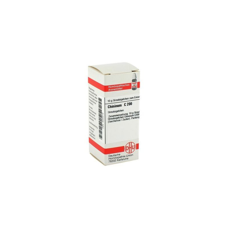 Chininum C 200 Globuli (10 g) – PZN 4050012