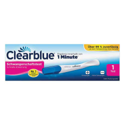 Clearblue Schwangerschaftstest schnelle Erkennung (1 stk) – PZN 12894020