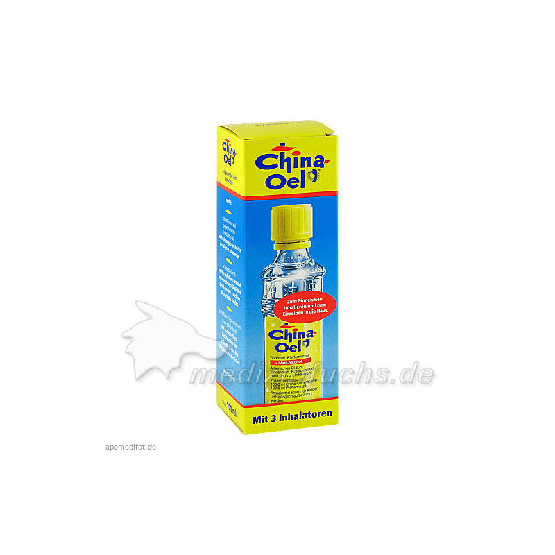 CHINA OEL + 3 INHALATOREN, 100 ML – PZN 3098086