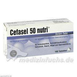 Cefasel 50 nutri Selen-Tabs, 100 ST – PZN 4522540