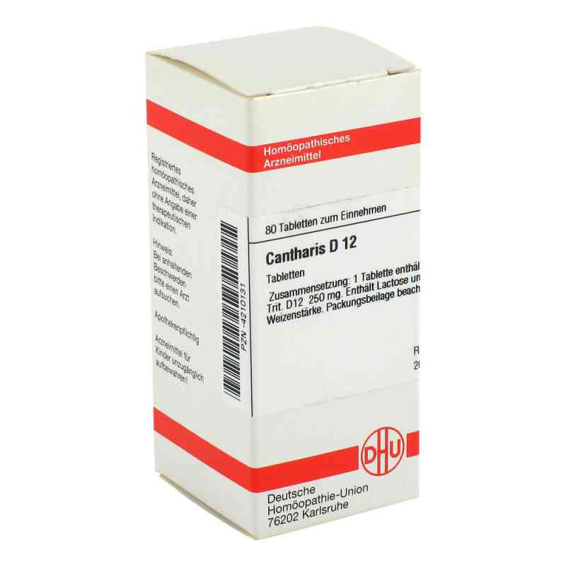 Cantharis D 12 Tabletten (80 stk) – PZN 4210131