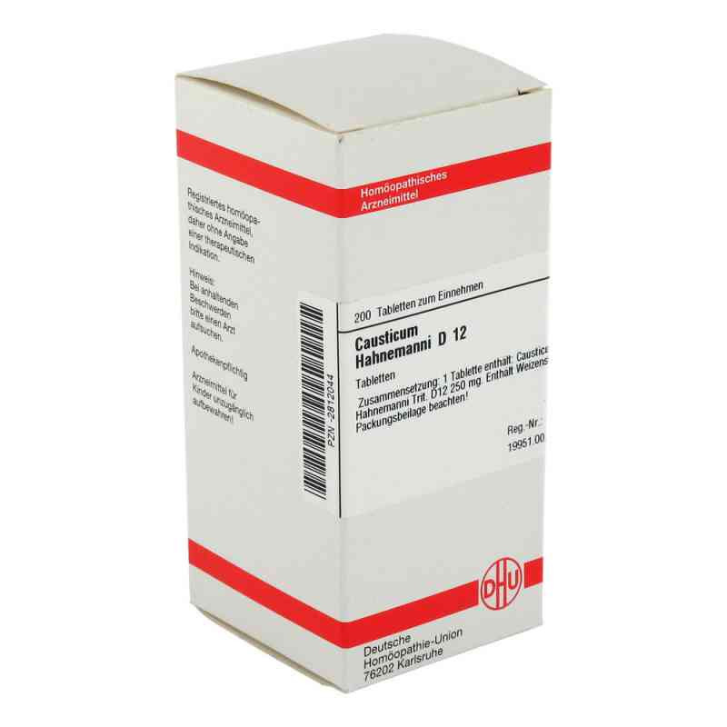 Causticum Hahnemanni D 12 Tabletten (200 stk) – PZN 2812044