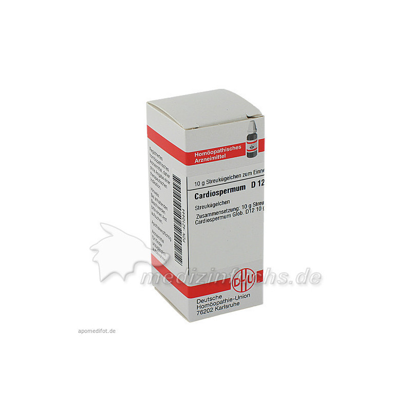CARDIOSPERMUM D12, 10 G – PZN 4210444
