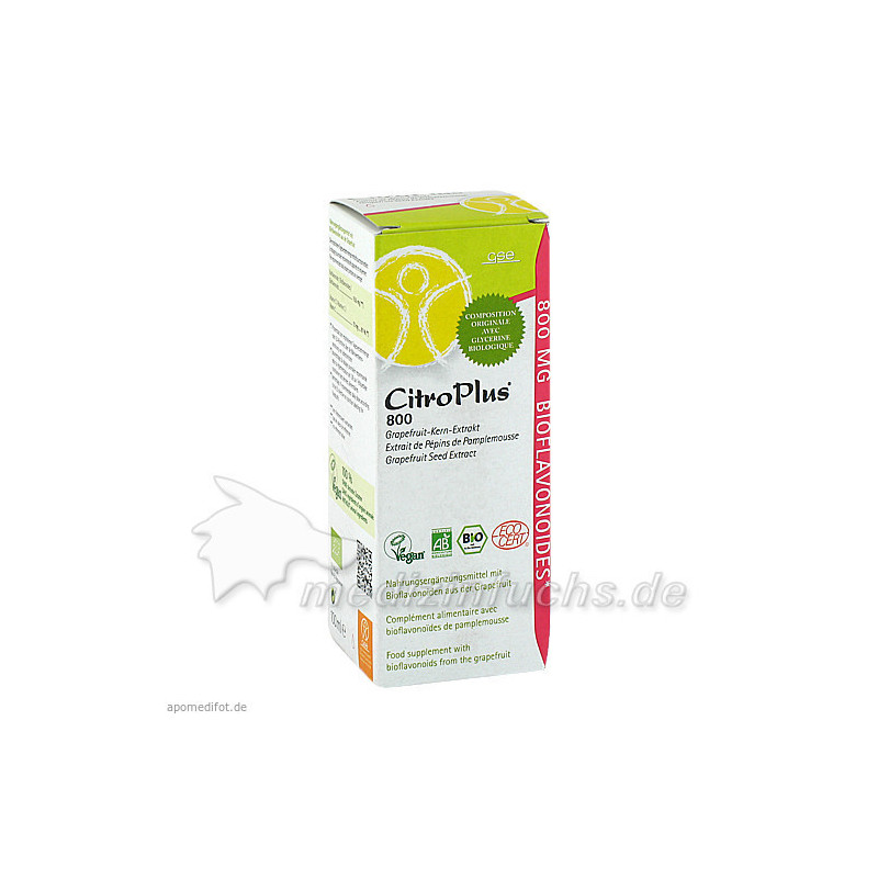 CitroPlus 800 Bio Grapefruit Kern Extrakt, 100 ML – PZN 9004689