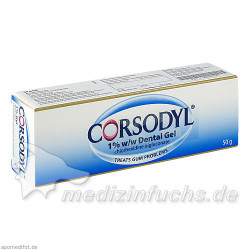 Corsodyl, 50 G – PZN 885748