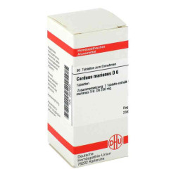 Carduus Marianus D 6 Tabletten (80 stk) – PZN 2627683