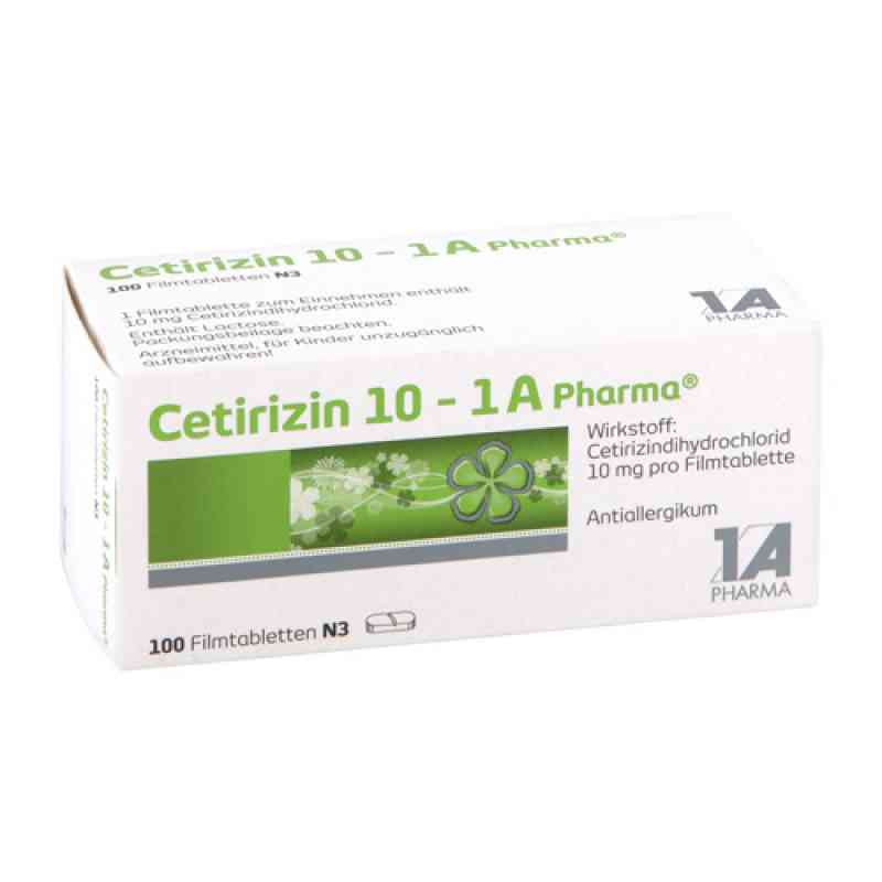 Cetirizin 10-1A Pharma (100 stk) – PZN 3823707