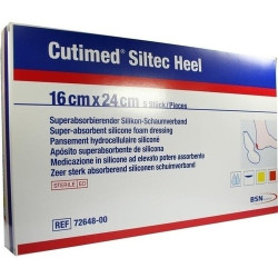 Cutimed Siltec Heel 16x24cm, 5 ST – PZN 5370782