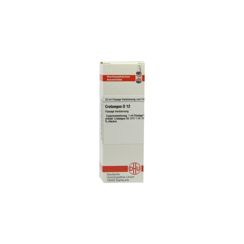 Crataegus D 12 Dilution (20 ml) – PZN 2897336