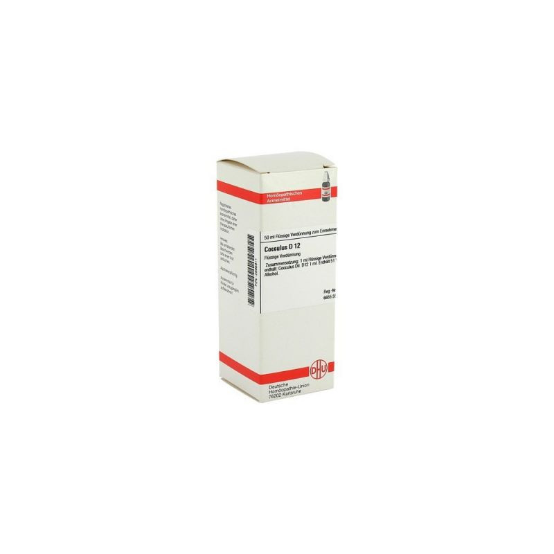 Cocculus D 12 Dilution (50 ml) – PZN 2896911