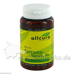 Curcuma Kapseln Bio, 90 ST – PZN 321543